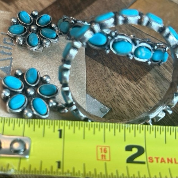 Turquoise Earrings NWT - Picture 3 of 5